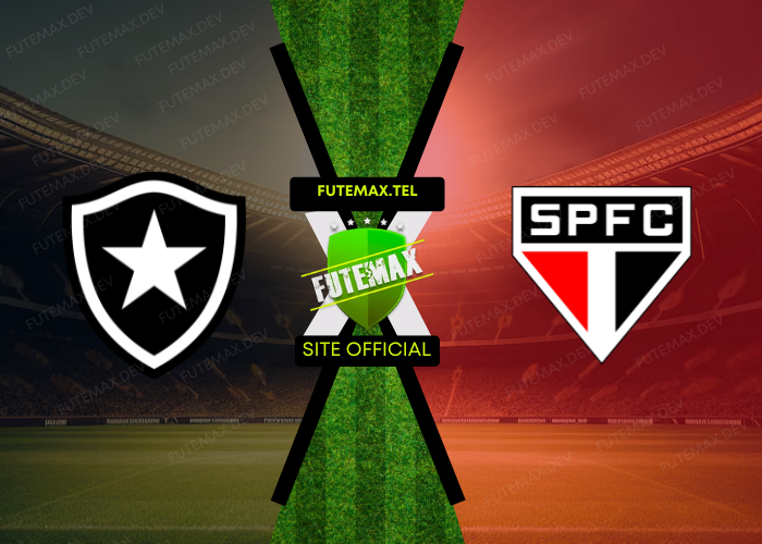 Botafogo x São Paulo ao vivo futemax 18092024